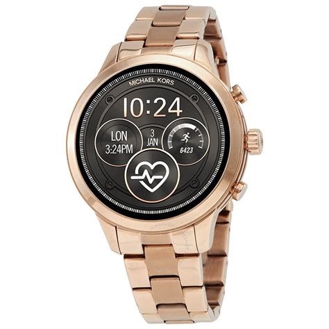 Michael Kors Runway Heart Rate Rose Gold.